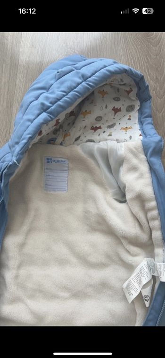 Combinaison hiver renard bleu - photo numéro 3