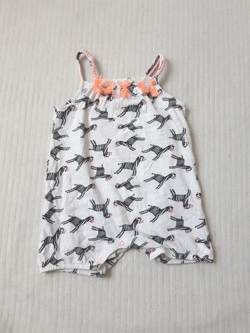 Combishort zèbre Pat & Ripaton 24 mois