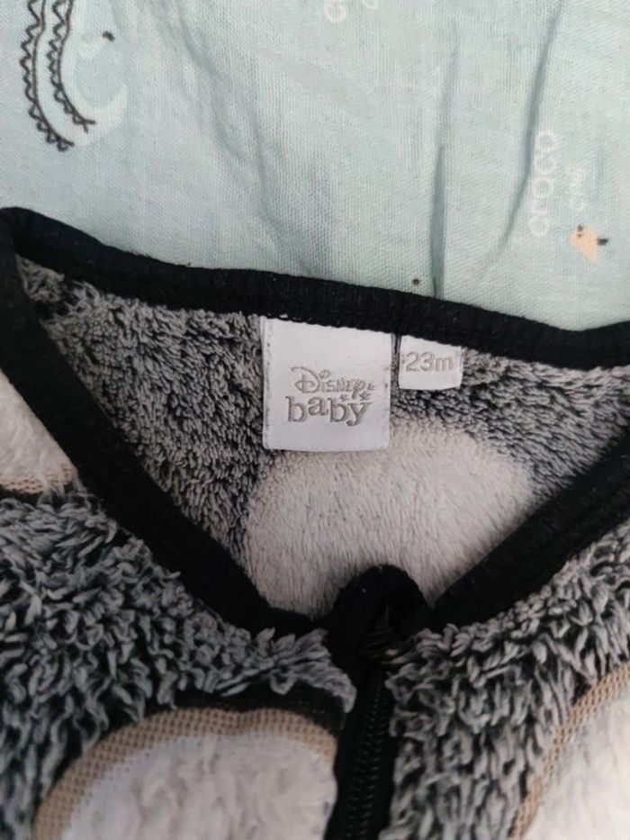 Pyjama velours Mickey T.24 mois - photo numéro 2