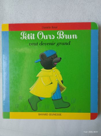 Livre Petit ours brut devenir grand
