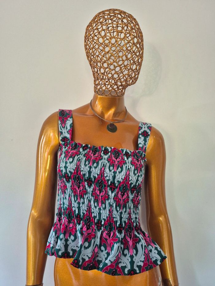 Top Plissé Femme