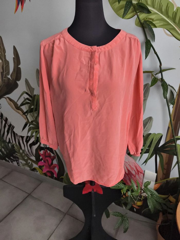 Blouse amour vert L - photo numéro 1