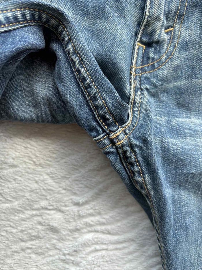 Jean Levi’s 513 Homme W34 (L/44) Coupe Slim Straight Bleu classique 00s y2k - photo numéro 6