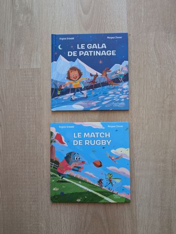 Lot 2 livres enfant Esprit Sportif