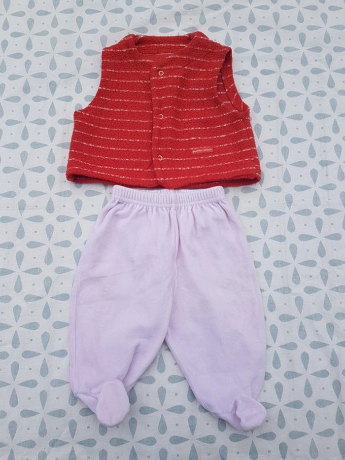 Tenue chaude fille 3 mois