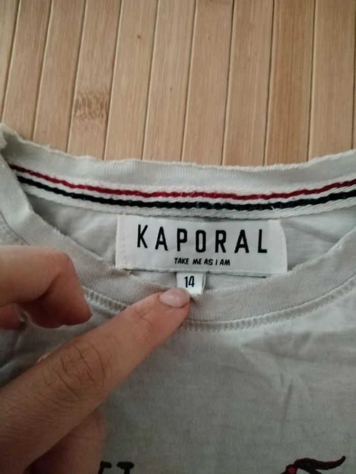Tee-shirt Kaporal garçon 14ans - photo numéro 3