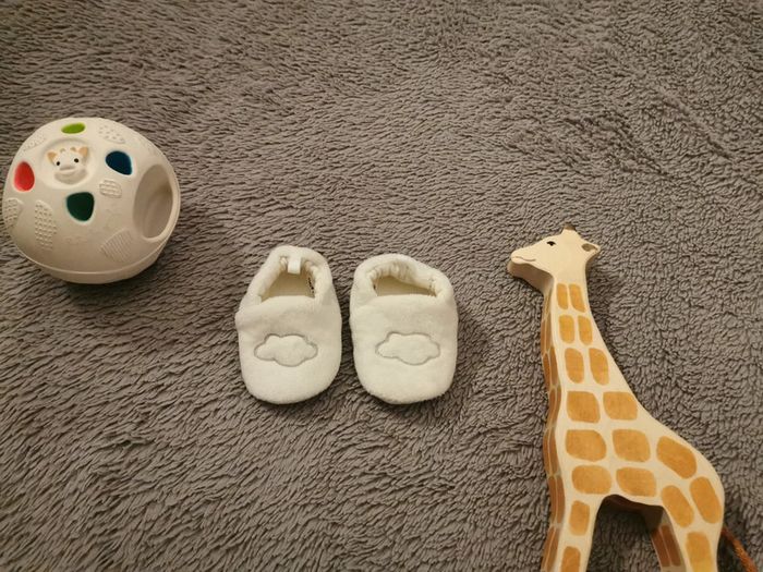 Chaussons naissance Kiabi