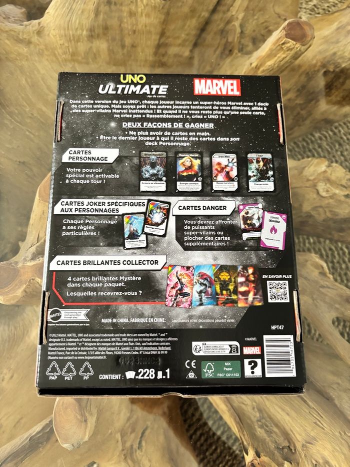 Jeu de societe uno ultimate marvel - photo numéro 3