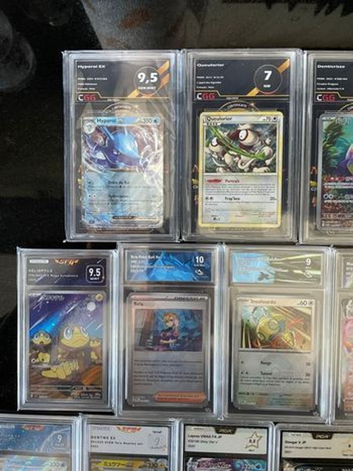 Pokémon Gros lot 17 cartes gradée PCA CA - photo numéro 6