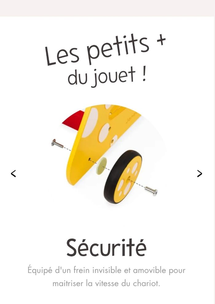 Chariot Multi-Activités Chat (bois) - photo numéro 6