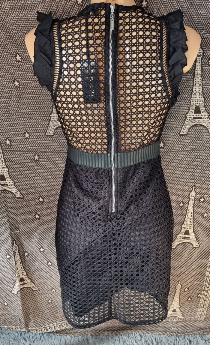 Robe noir ajouré taille M (In Vogue) neuve - photo numéro 5