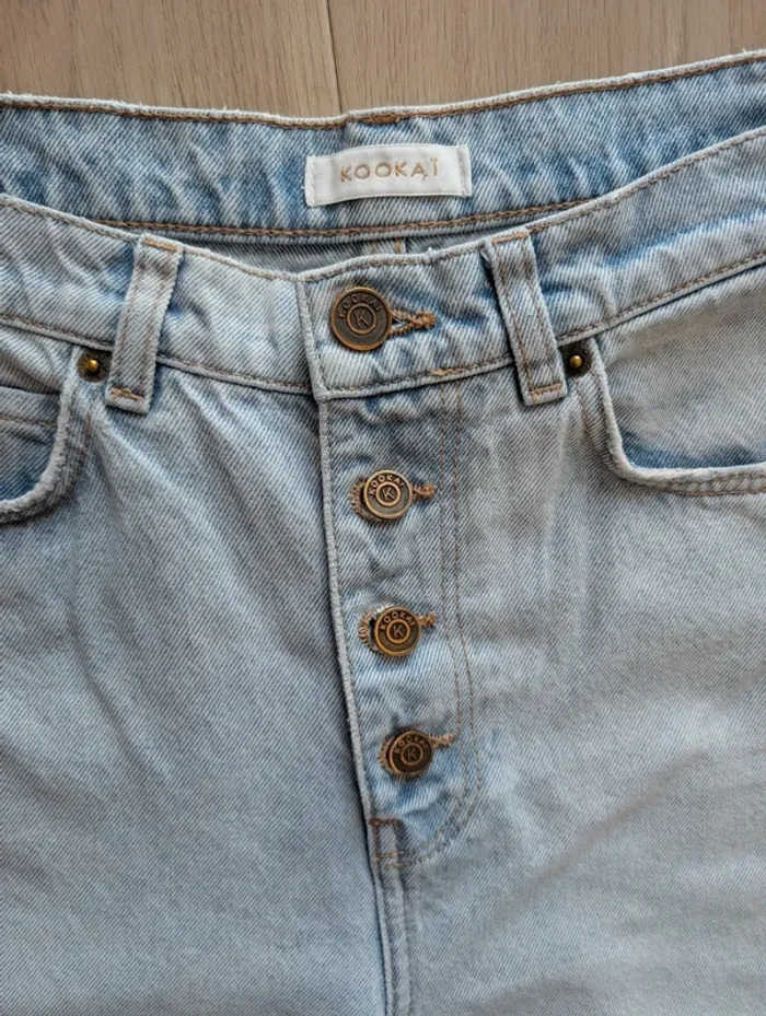 Jean droit taille haute - photo numéro 2
