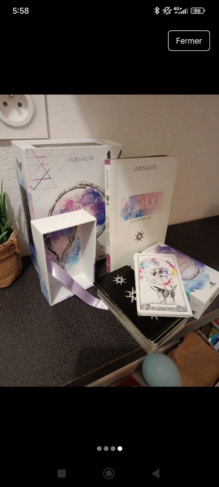 Coffret Tarot Lumina - photo numéro 4