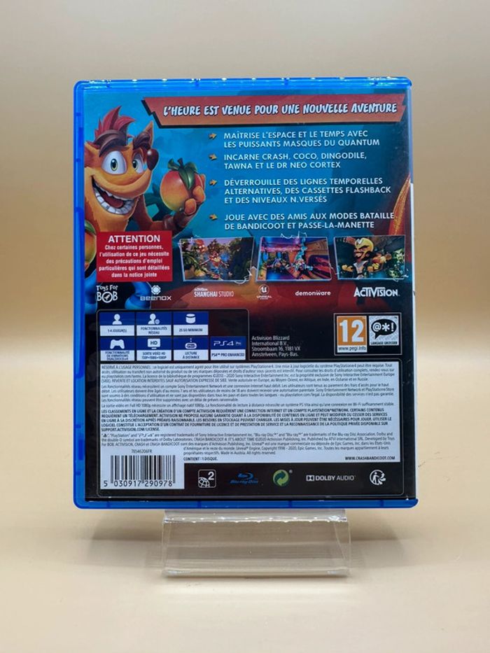 Crash Bandicoot 4 : It's About Time PS4 - photo numéro 2
