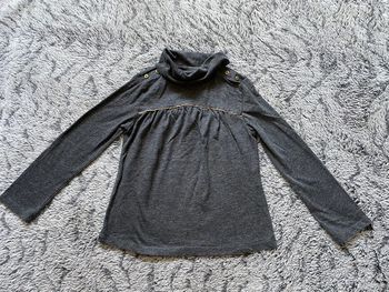 Teeshirt col roulé gris Kiabi - 4 ans