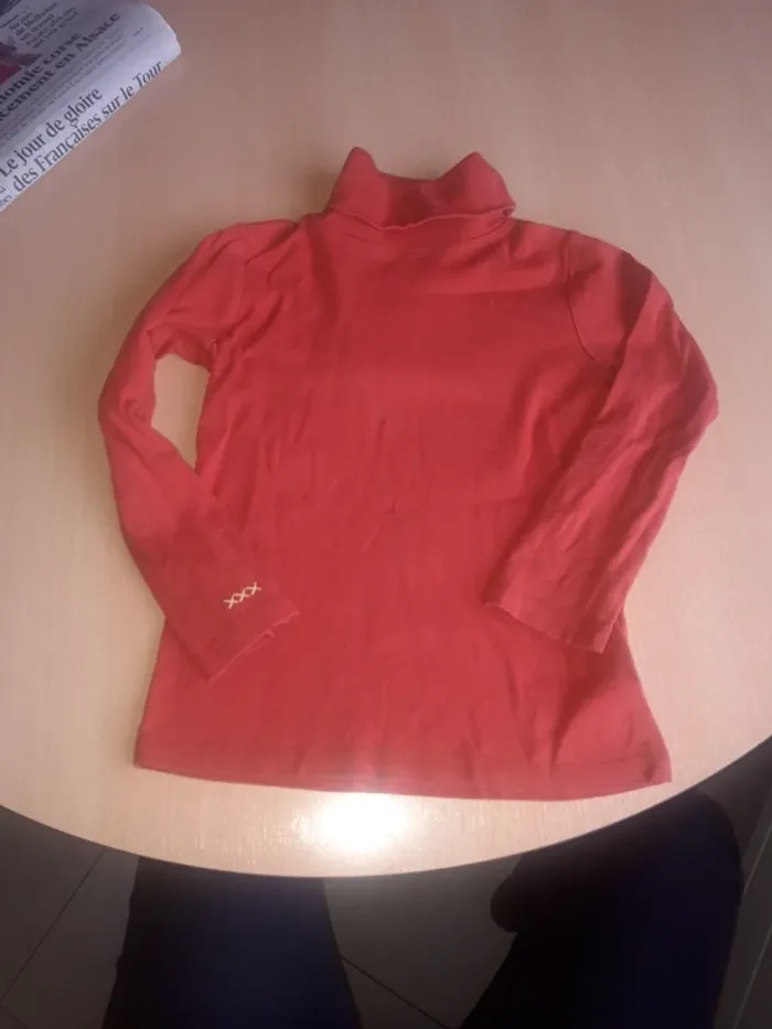 Tee-shirt col montant 7 ans Sergent major