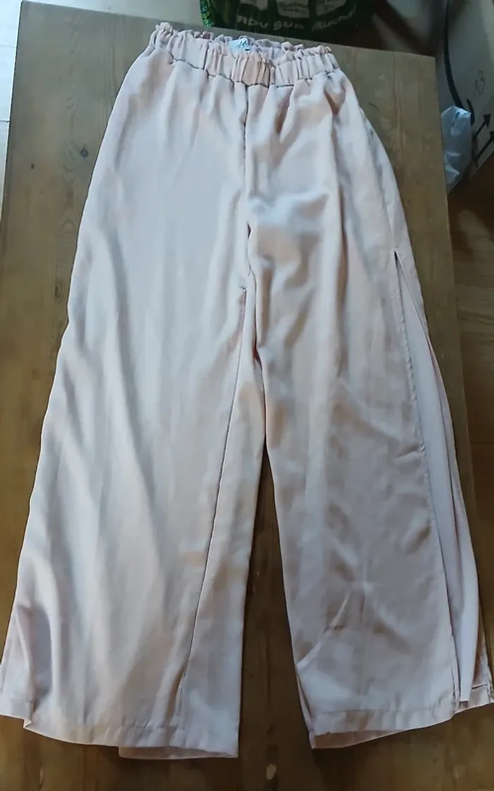 Pantalon large rose - photo numéro 3