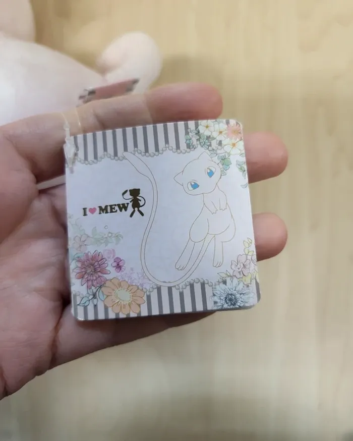 Peluche Pokemon Mew " I luv Mew" - photo numéro 6