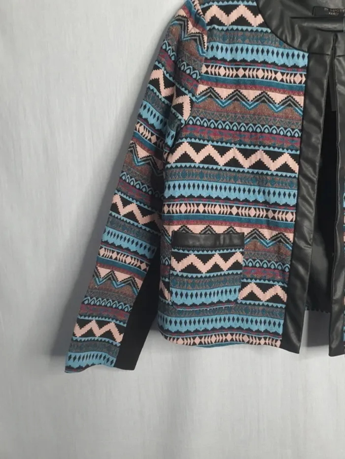 Veste motifs aztèques - photo numéro 2
