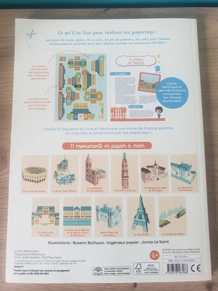 Mes monuments de France en papertoys - photo numéro 5