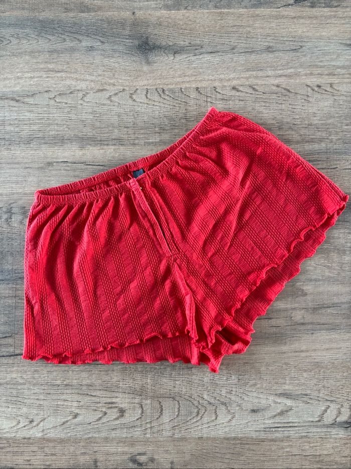 Short de pyjama rouge Undiz - Taille S - Très bon état