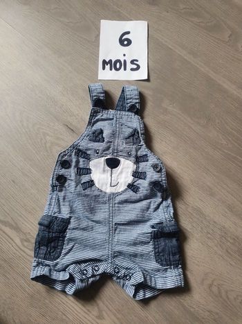 Salopette short 6mois