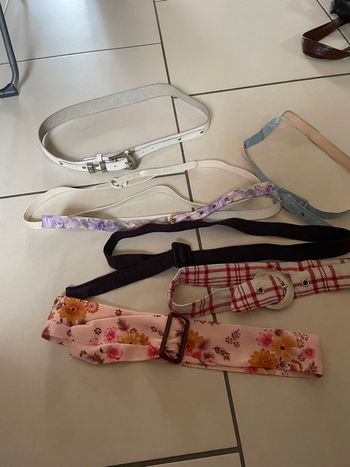 Lot ceinture vintage