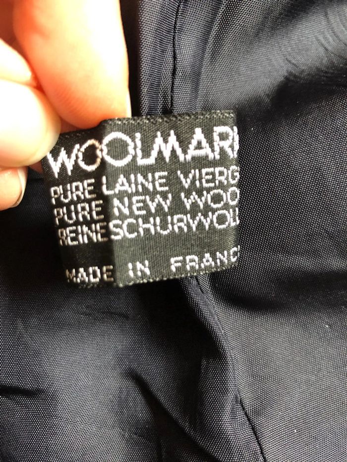🔷Blazer vintage pure laine vierge Woolmark Check pattern blazer made in France 🇫🇷 - photo numéro 11