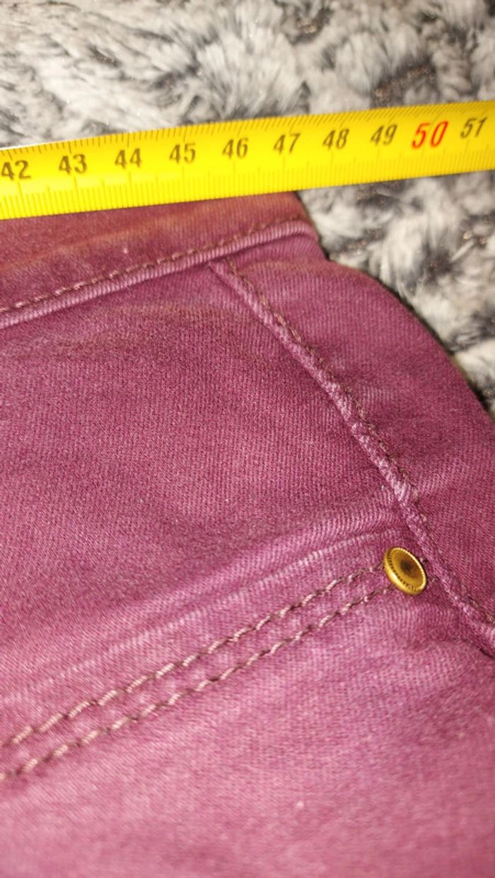 Pantalon prune 46 camaieu - photo numéro 2