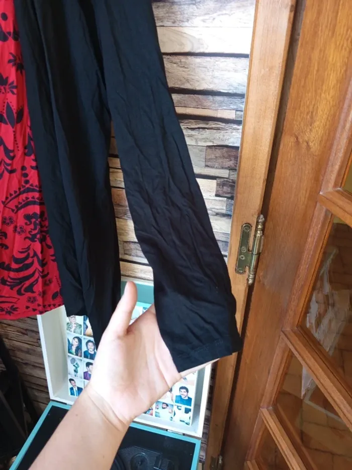 Tshirt avec effet gilet noir et rouge etam - photo numéro 5