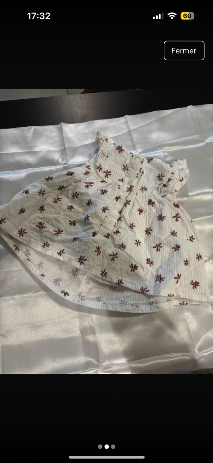 Robe à fleurs bébé - photo numéro 2