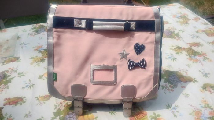Cartable fille tann s Les Fantaisies Léonie 41 cm Rose/Bleu