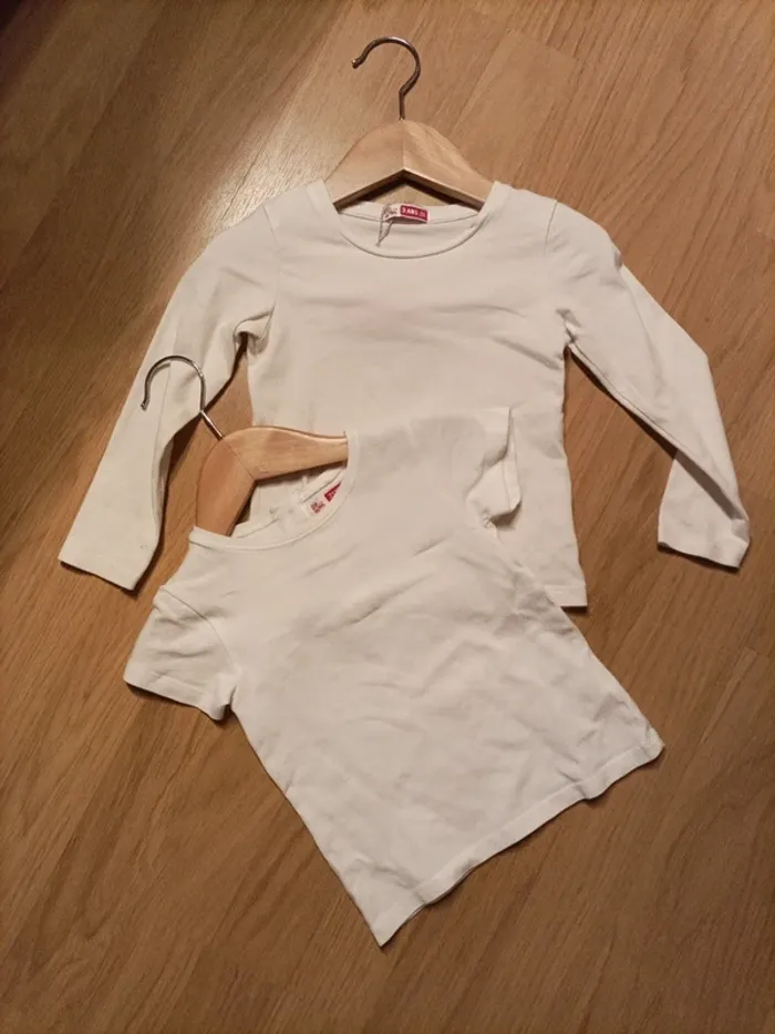 2 tee-shirt Dpam, 2-3 ans