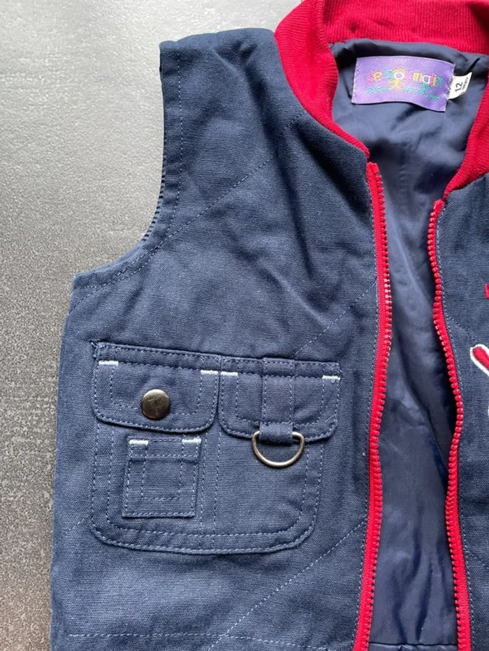 Ensemble pantalon veste à manche courte 12 mois - photo numéro 7