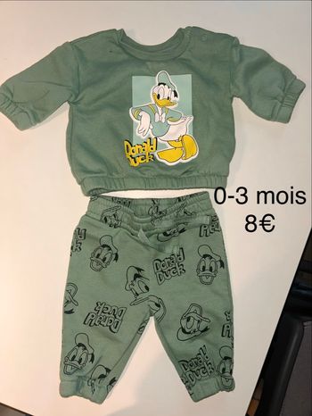 Ensemble jogging Donald 