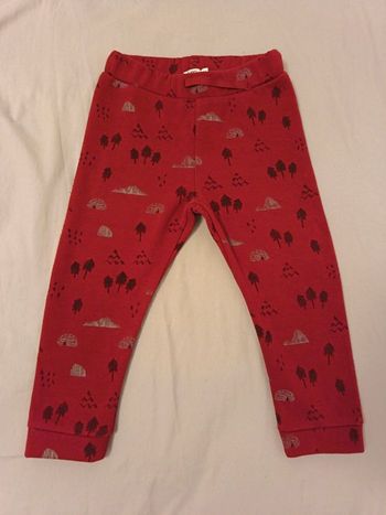 Pantalon hiver bordeaux 3 ans