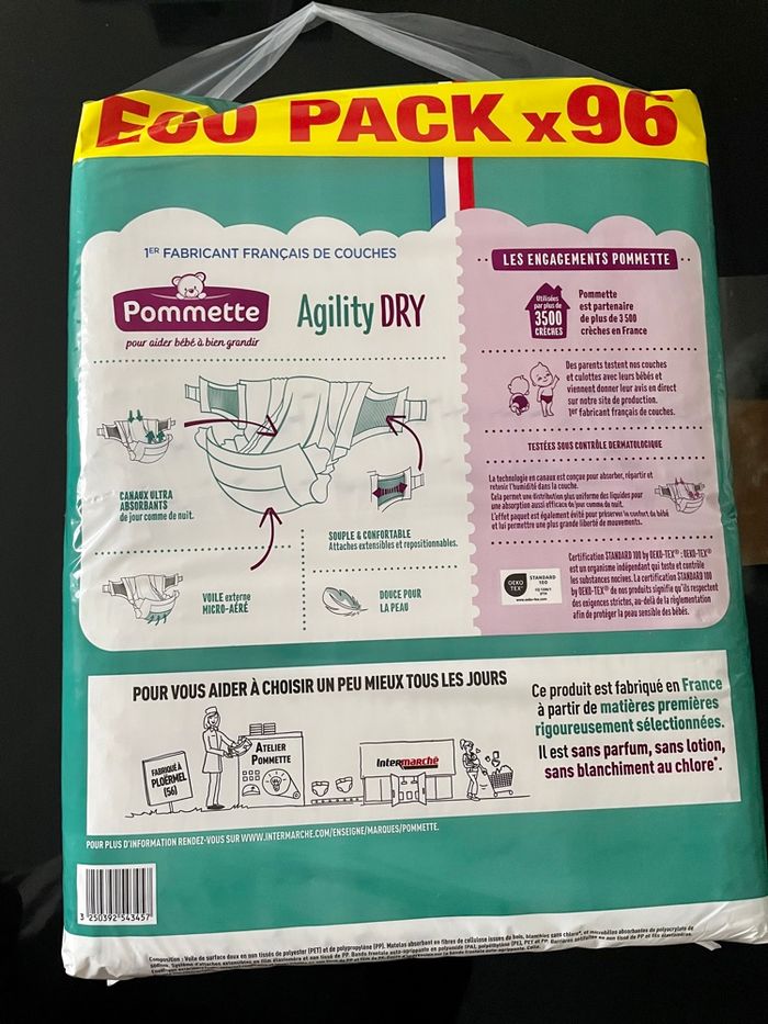 Couches pommettes taille 4 - photo numéro 2