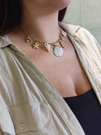 Collier coquillage hypocanpe ✅