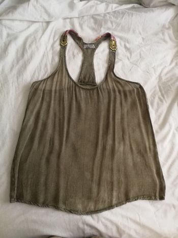 Débardeur vert kaki