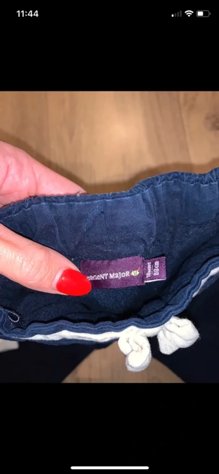 Ensemble sergent major taille 18 mois - photo numéro 4