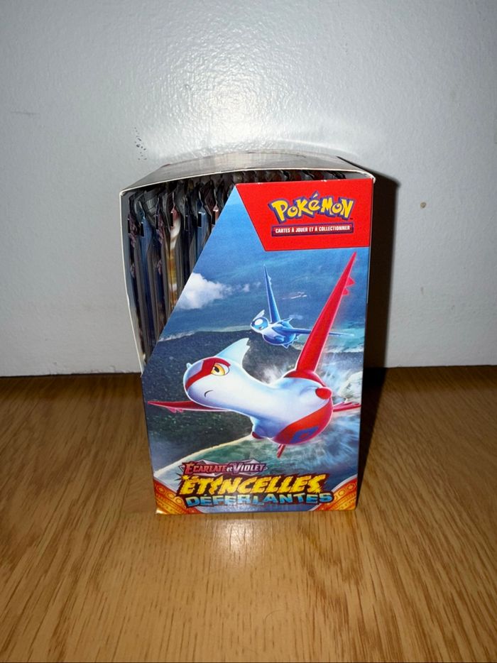 Demi display Pokémon Ev09 Étincelles déferlantes non scellée - photo numéro 4