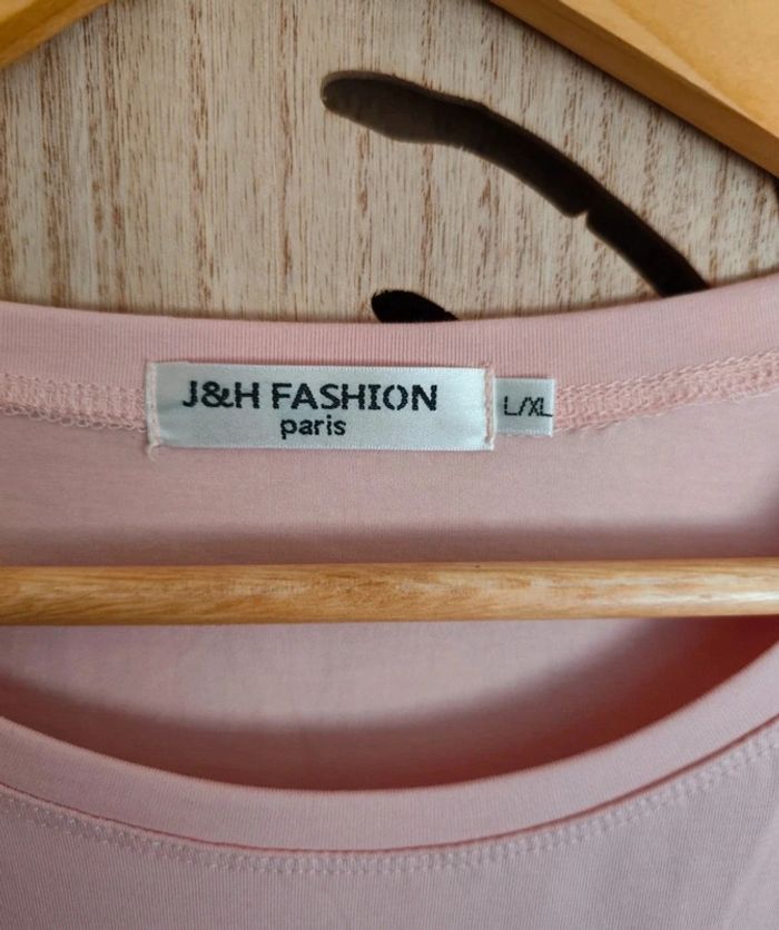 Tee shirt impression, perles Taille L/XL J&H Fashion - photo numéro 8