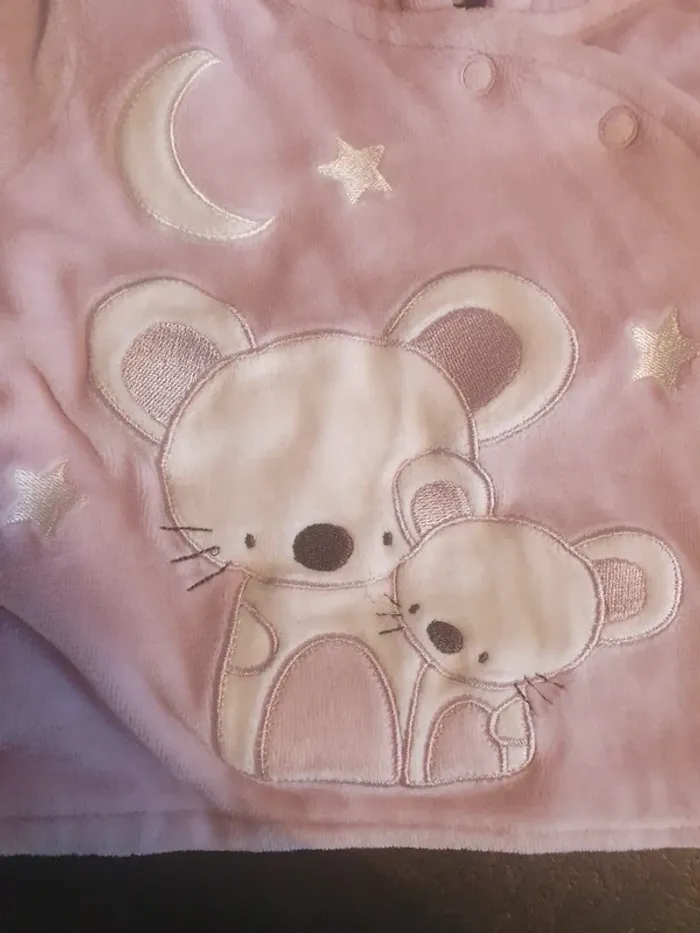 Veste mauve 3mois - photo numéro 2