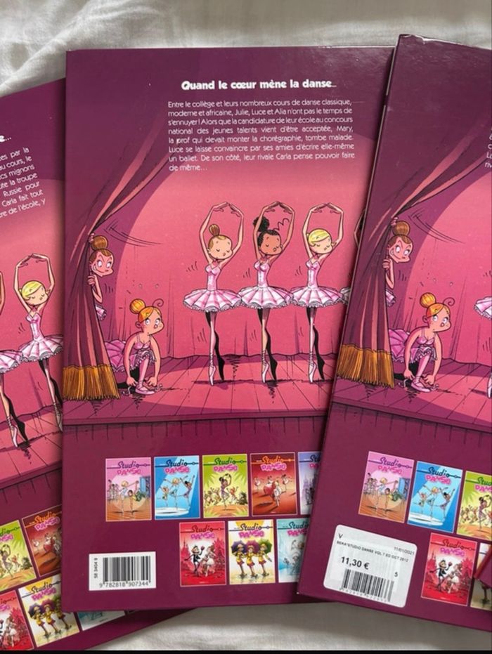 Lot de 4 BD « studio danse » - photo numéro 7