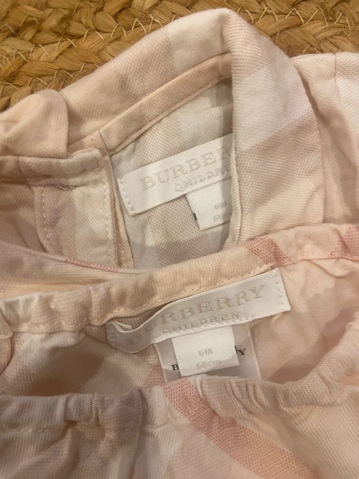 Robe manches longues fille 6 mois Burberry - photo numéro 2