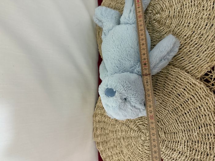 JELLYCAT DOUDOU OURS POIL BLEU JELLY KITTEN - photo numéro 6