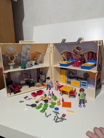 Maison pliable playmobil