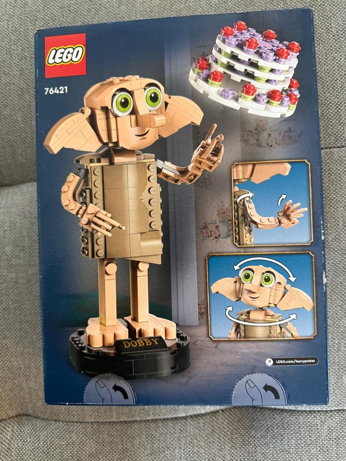 LEGO 76421 Dobby l’Elfe de Maison – Harry Potter – Neuf, Scellé - photo numéro 2