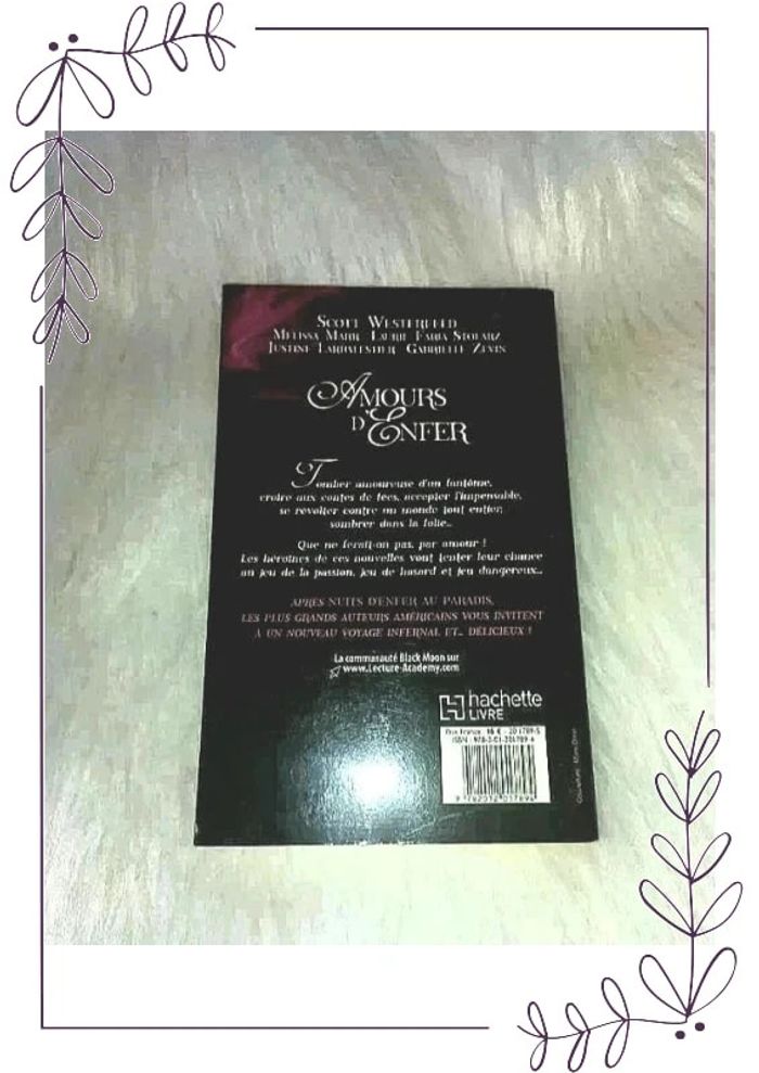 Scott Westerfeld, Amours d'Enfer - photo numéro 2