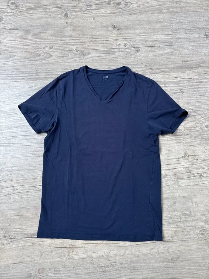 Haut bleu marine Celio M TBE